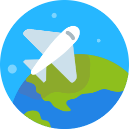 Travellers catching early flights