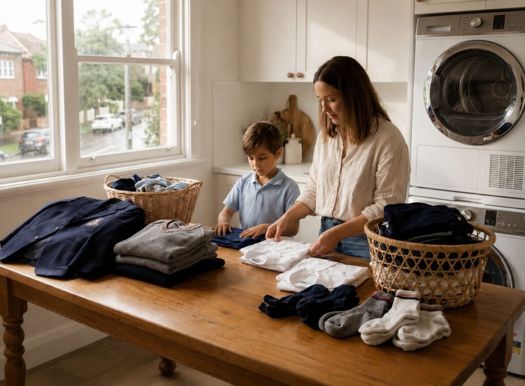 School Uniform Laundry Sydney: How to Keep Winter Uniforms Looking Presentable All Term
