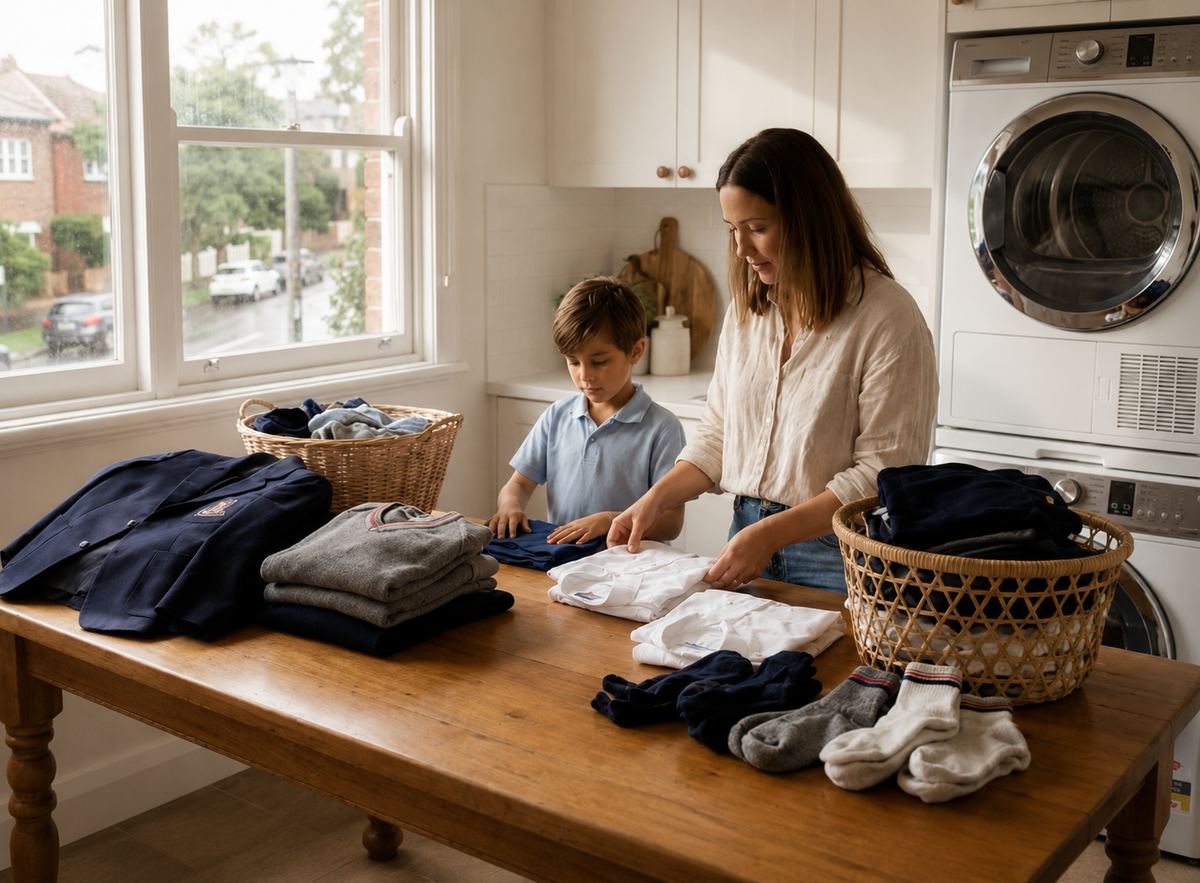 School Uniform Laundry Sydney: How to Keep Winter Uniforms Looking Presentable All Term